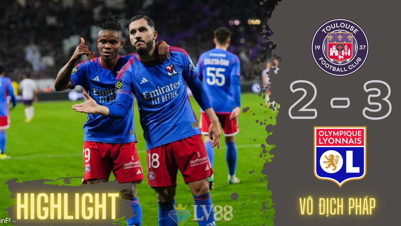 Toulouse 2-3 Lyon